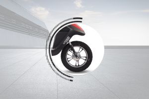 Front Tyre View of Flash