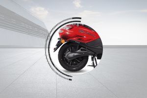 Rear Tyre View of Flash