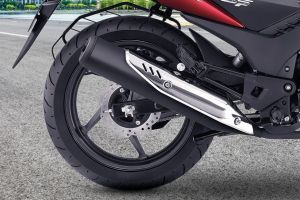 Rear Tyre View of SP160