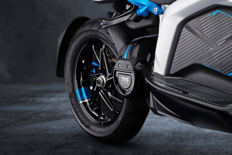 Rear Tyre View of X
