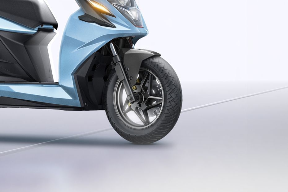 Front Tyre View of Dot One