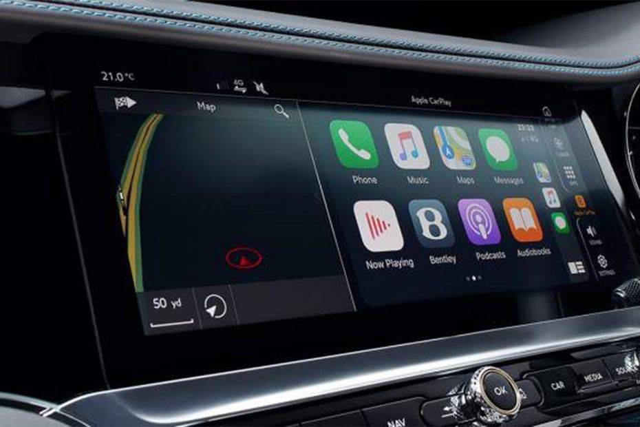 Infotainment System Main Menu Image of Continental