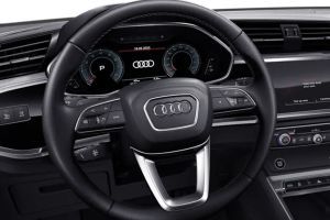 Steering close up Image of Q3 Sportback