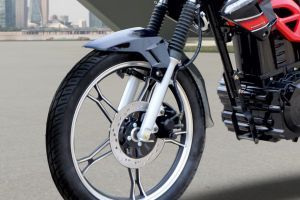 Front Brake View of Beat