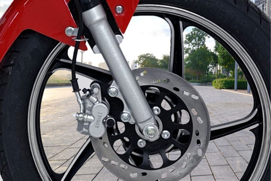 Front Brake View of MX3