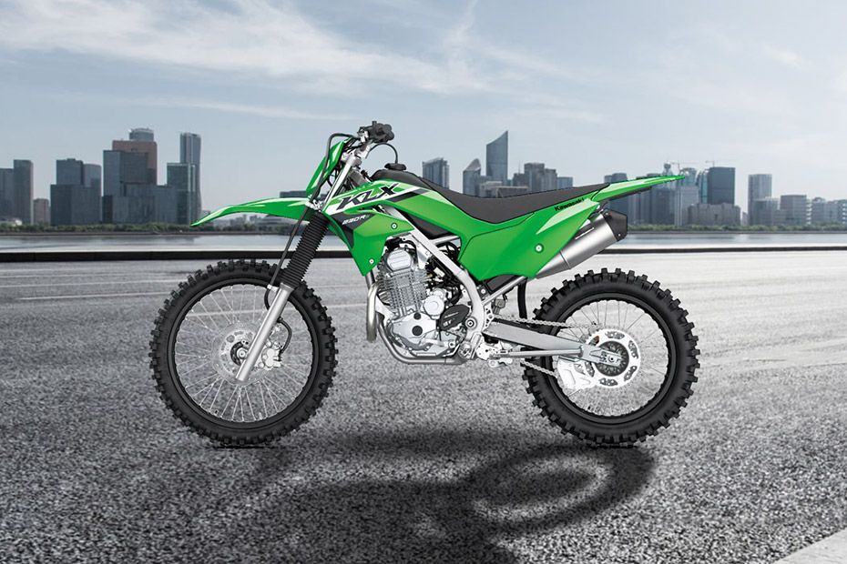 Left Side View of KLX230RS