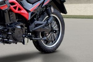 Rear Tyre View of Beat