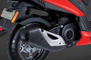 Exhaust View of SXR 125