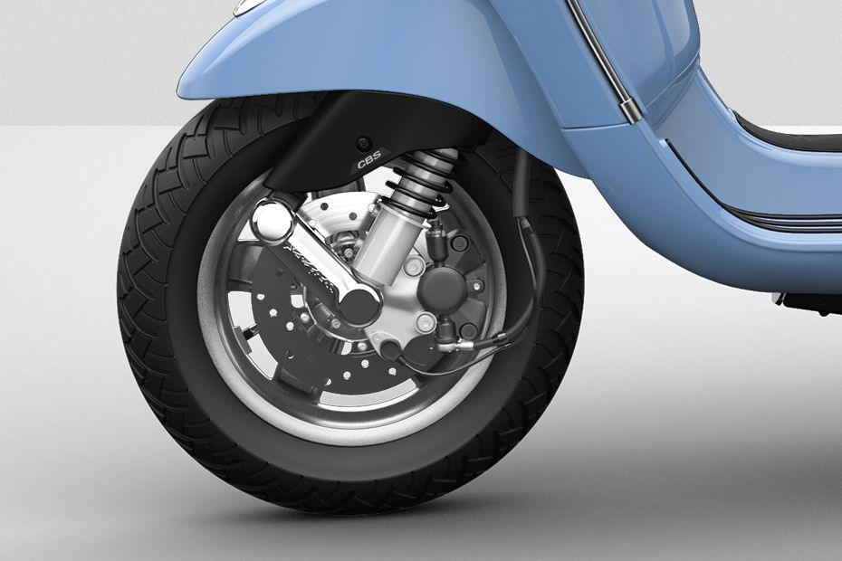 Front Tyre View of VXL 125