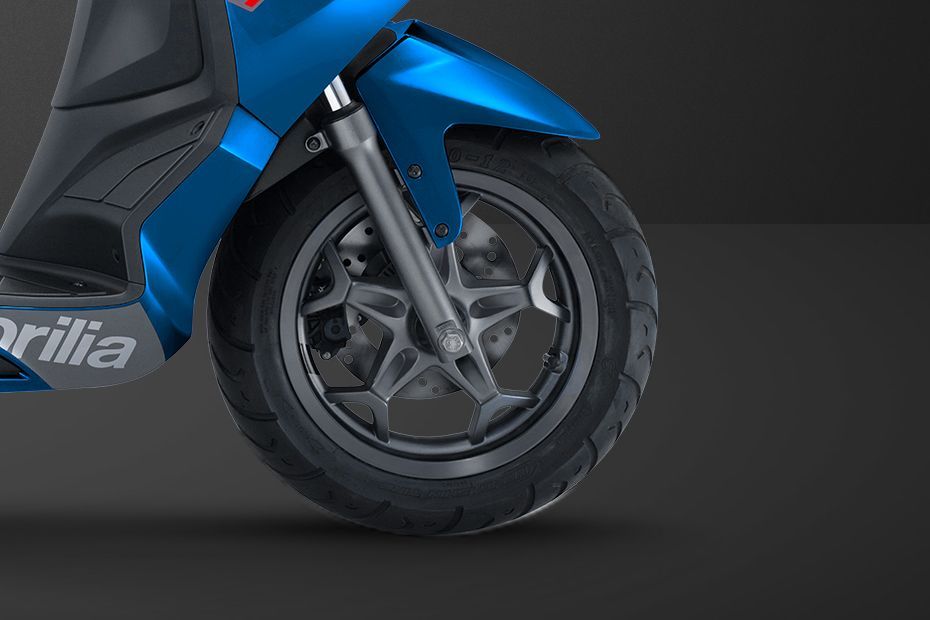 Front Tyre View of SXR 160