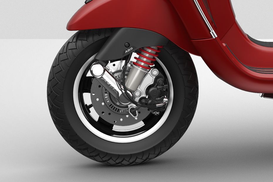Front Tyre View of SXL 150