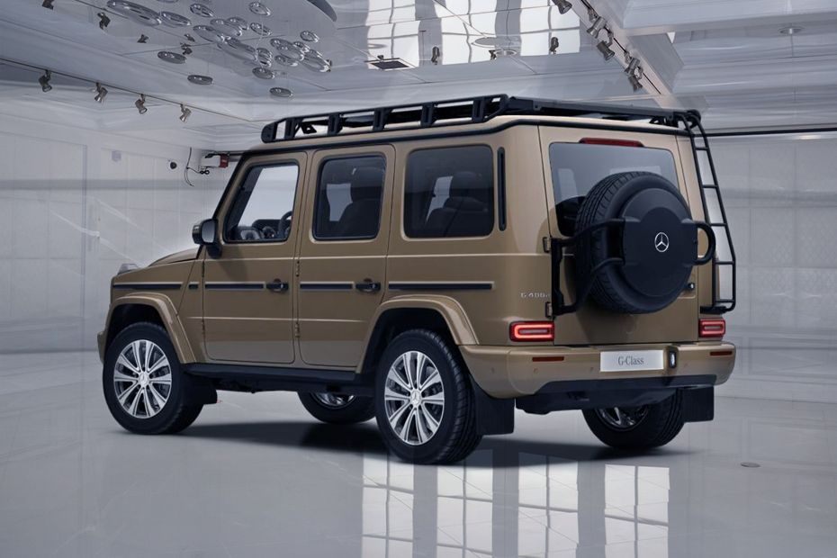 Rear 3/4 left Image of G-Class
