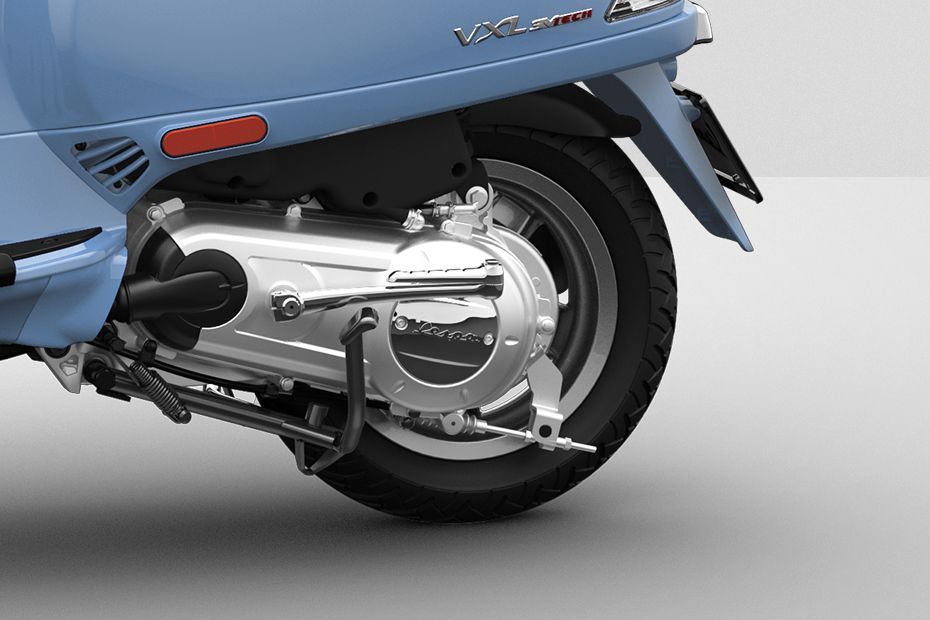 Rear Tyre View of VXL 125