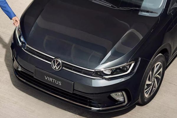 Virtus GT Plus Edge DSG Carbon Steel Grey Matte (Electric Seats) on road  Price  Volkswagen Virtus GT Plus Edge DSG Carbon Steel Grey Matte  (Electric Seats) Features & Specs