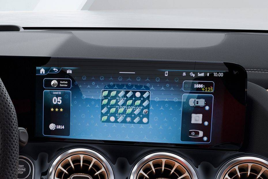 Infotainment System Main Menu Image of GLA 2024