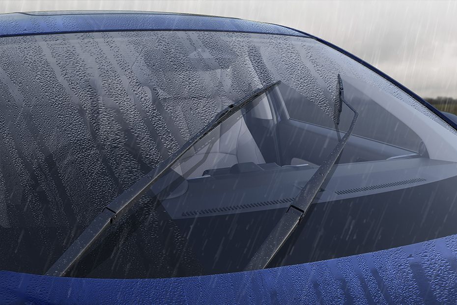Wiper with full windshield Image of City