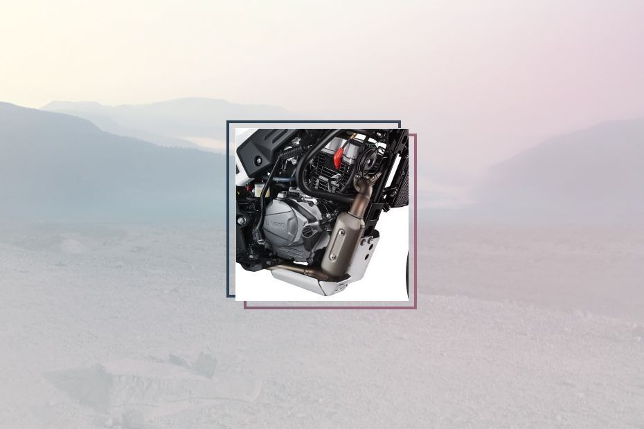 Engine of XPulse 200 4V