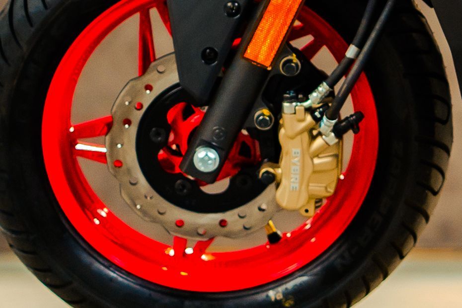 Front Brake View of One