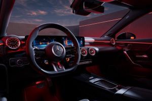 Full dashboard center Image of AMG A 45 S