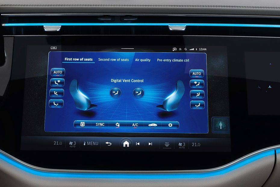 Infotainment System Main Menu Image of E-Class 2024