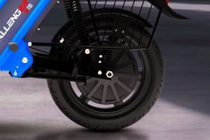 Rear Tyre View of Challenger