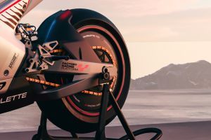 Rear Tyre View of F99