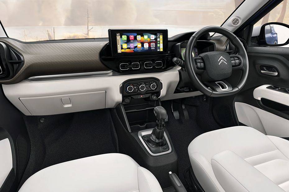 Full dashboard center Image of C3 Aircross