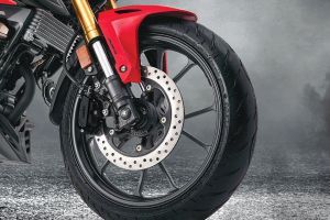 Front Brake View of CB300F