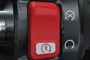 Self Starter Button of CB300F