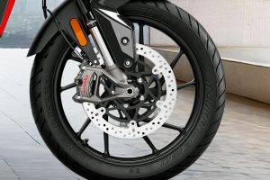 Front Brake View of Tiger 900