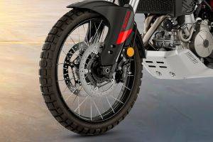 Front Brake View of Tuareg 660