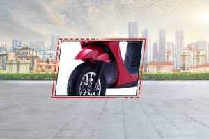Rear Suspension View of ETrance Neo