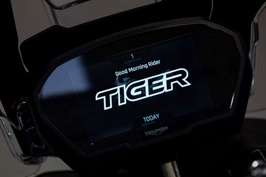 Speedometer of Tiger 850 Sport