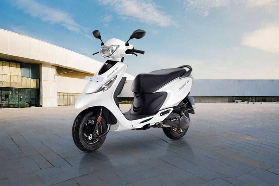 Front Left View of Scooty Zest