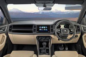 Full dashboard center Image of Kodiaq