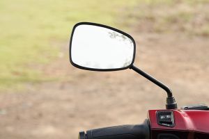 Back View Mirror of Tennis