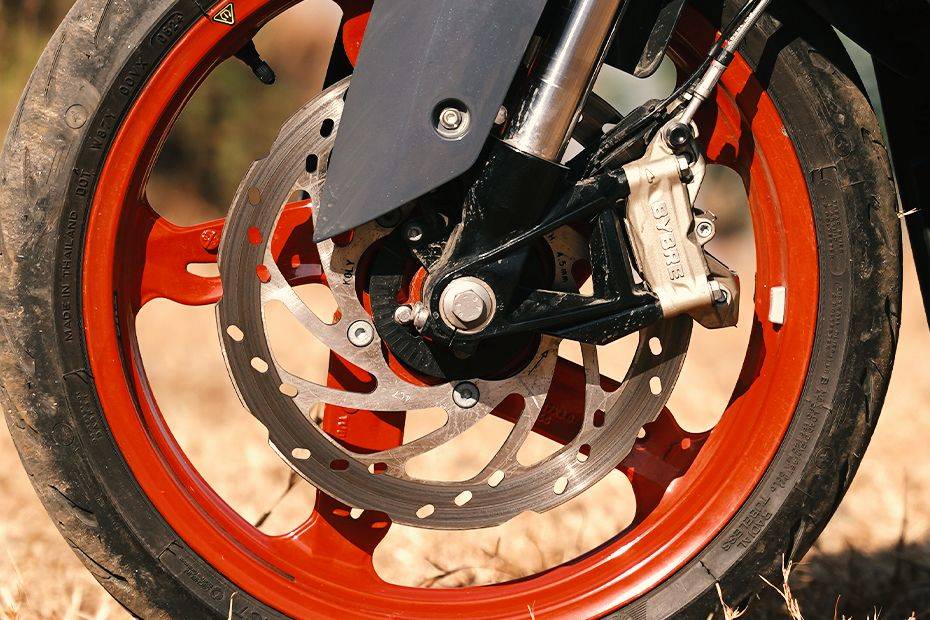 Front Brake View of Apache RR 310