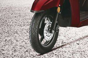 Front Tyre View of Activa 125