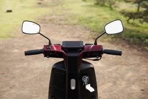 Handle Bar View of Tennis