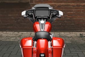 Handle Bar View of Street Glide