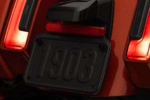 Number Plate of Street Glide