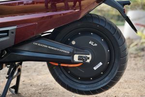 Rear Tyre View of Tennis