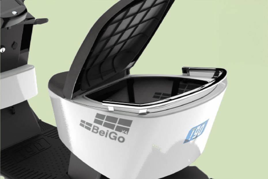 Seat Storage Side View of BeiGo X4