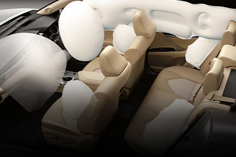 Air bags (3D) Image of Camry