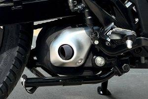 Exhaust View of Pulsar N150