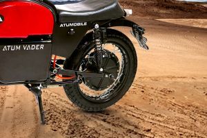 Rear Tyre View of AtumVader