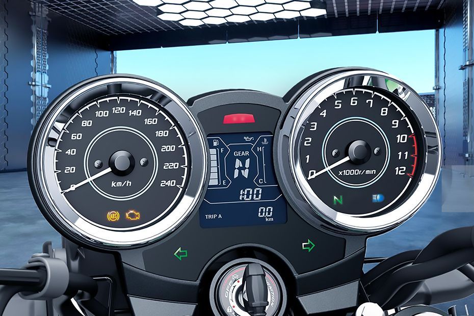 Speedometer of Z650RS
