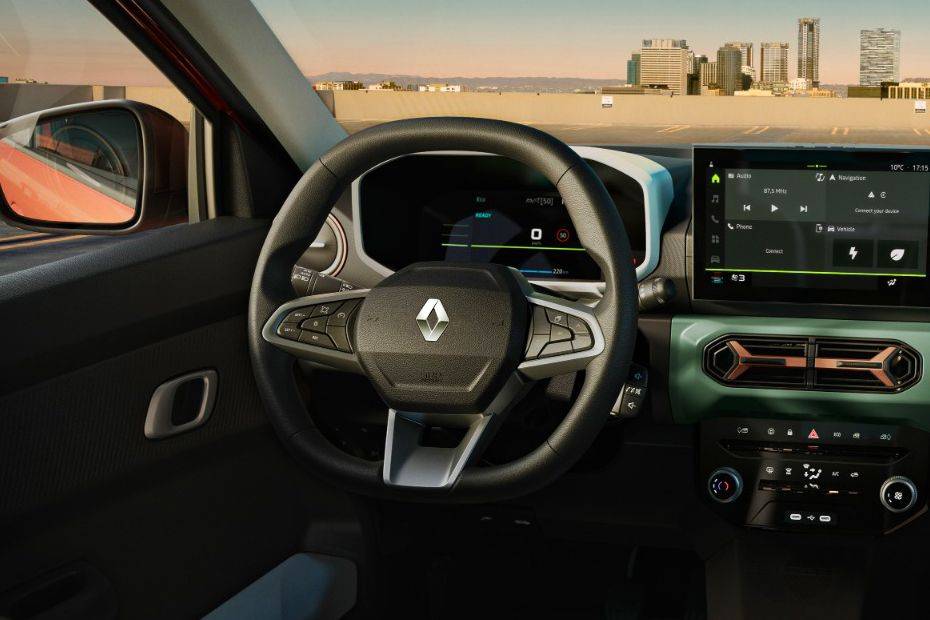 Steering close up Image of Kwid 2025