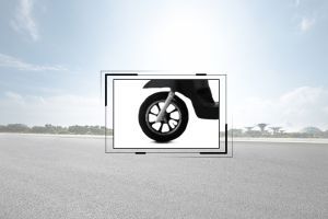 Front Tyre View of SSUP
