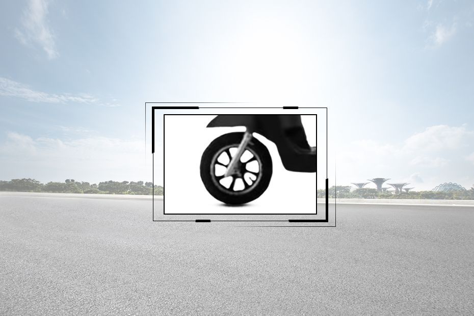 Front Tyre View of SSUP